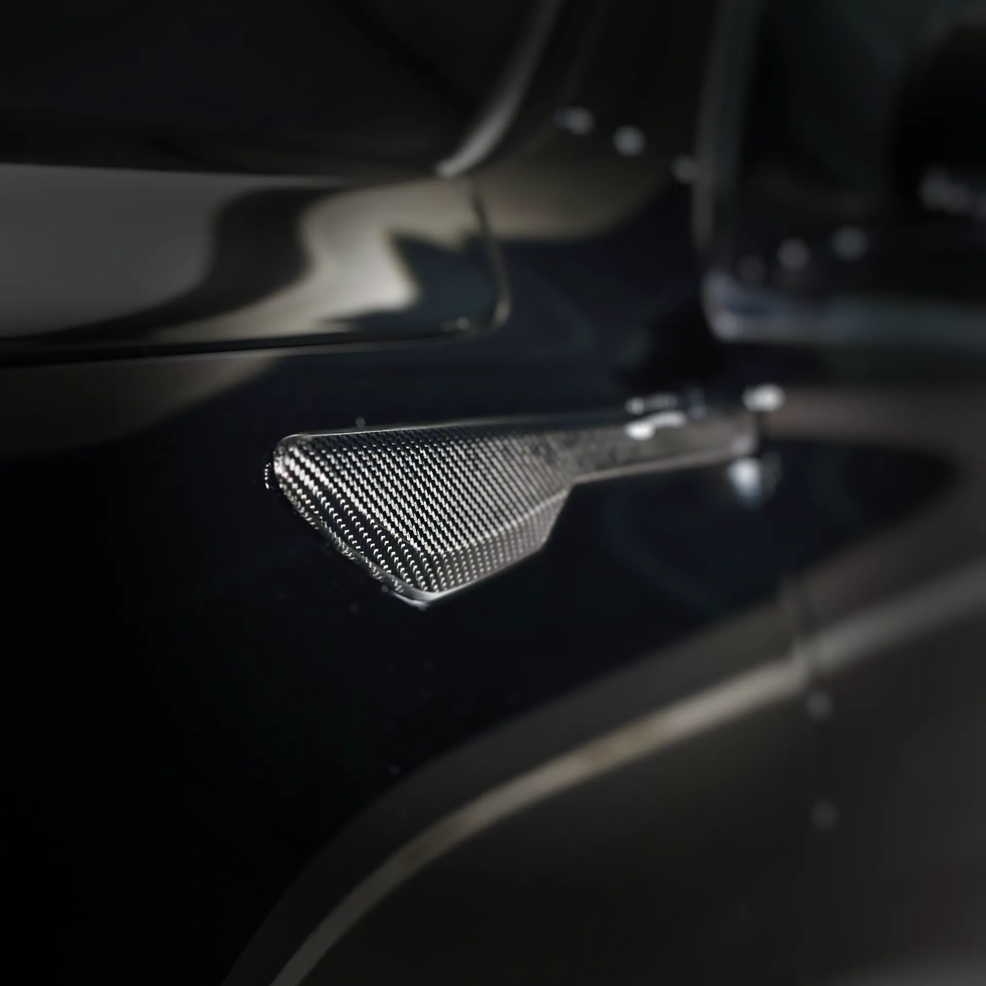 IMSA Fender Trim als subtile Applikation an der vorderen Seitenfläche